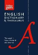 English Gem Dictionary and Thesaurus