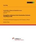 Recognition of Revenue From Construction Contracts According to IFRS