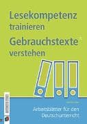 Lesekompetenz trainieren – Gebrauchstexte verstehen