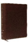KJV Large Print Bible, Journal the Word, Reflect, Journal or Create Art Next to Your Favorite Verses (Brown Bonded Leather, Red Letter: King James Version)