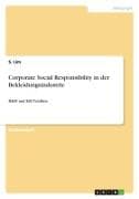 Corporate Social Responsibility in der Bekleidungsindustrie