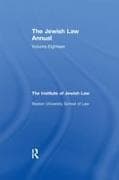 The Jewish Law Annual Volume 18
