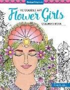 KC Doodle Art Flower Girls Coloring Book