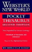 Webster's New World Pocket Thesaurus, Second Edition