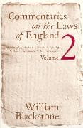 Commentaries on the Laws of England, Volume 2