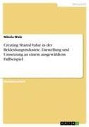 Creating Shared Value in der Bekleidungsindustrie. Darstellung und Umsetzung an einem ausgewähltem Fallbeispiel