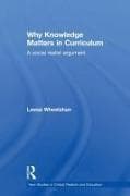 Why Knowledge Matters in Curriculum