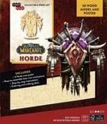 IncrediBuilds: World of Warcraft: Horde 3D Wood Model