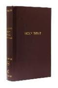 NKJV, Pew Bible, Large Print, Hardcover, Burgundy, Red Letter, Comfort Print