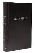 KJV, Pew Bible, Large Print, Hardcover, Black, Red Letter, Comfort Print