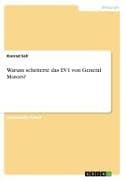 Warum scheiterte das EV1 von General Motors?