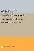 People's China and International Law, Volume 1