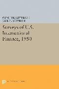 Surveys of U.S. International Finance, 1950