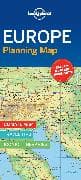 Lonely Planet Europe Planning Map