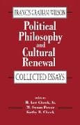 Political Philosophy and Cultural Renewal