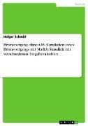 Bremsvorgang ohne ABS. Simulation eines Bremsvorgangs mit Matlab Simulink mit verschiedenen Eingabevariablen