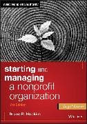 Starting and Managing a Nonprofit Organization