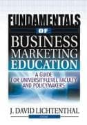 Fundamentals of Business Marketing Education