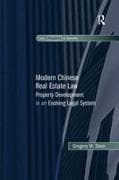 Modern Chinese Real Estate Law