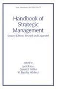 Handbook of Strategic Management