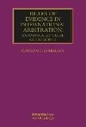 Rules of Evidence in International Arbitration