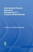 International Human Resource Management in Chinese Multinationals