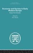 Economy and Society in Early Modern Europe