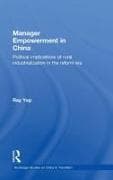Manager Empowerment in China