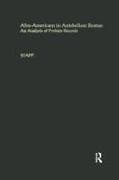 Afro-Americans in Antebellum Boston