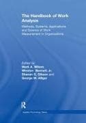 The Handbook of Work Analysis