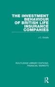 The Investment Behaviour of British Life Insurance Companies