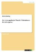 Der demografische Wandel. Maßnahmen für Arbeitgeber