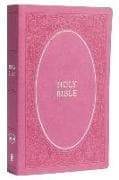 NKJV, Holy Bible, Soft Touch Edition, Leathersoft, Pink, Comfort Print