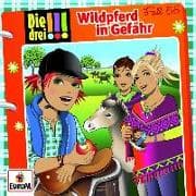 Wildpferd in Gefahr