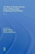 The Viola da Gamba Society Index of Manuscripts Containing Consort Music