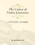 The Canon of Violin Literature