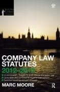 Company Law Statutes 2012-2013