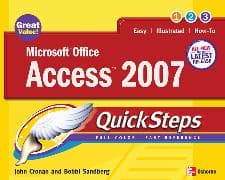 Microsoft Office Access 2007 Quicksteps
