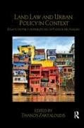 Land Law and Urban Policy in Context