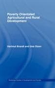 Poverty Orientated Agricultural and Rural Development