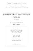 Contemporary Macedonian Fiction