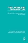 Time, Work and Organization