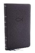 KJV Holy Bible: Thinline Youth Edition, Gray Leathersoft, Red Letter, Comfort Print: King James Version