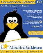 Mandrake Linux Powerpack Edition 8.1