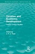 Taxation and Economic Development (Routledge Revivals)