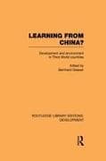 Learning From China?