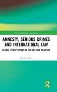 Amnesty, Serious Crimes and International Law