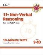 11+ CEM 10-Minute Tests: Non-Verbal Reasoning - Ages 9-10 (with Online Edition)