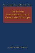 The Private International Law of Companies in Europe