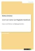 Low-Cost Carrier am Flughafen Innsbruck